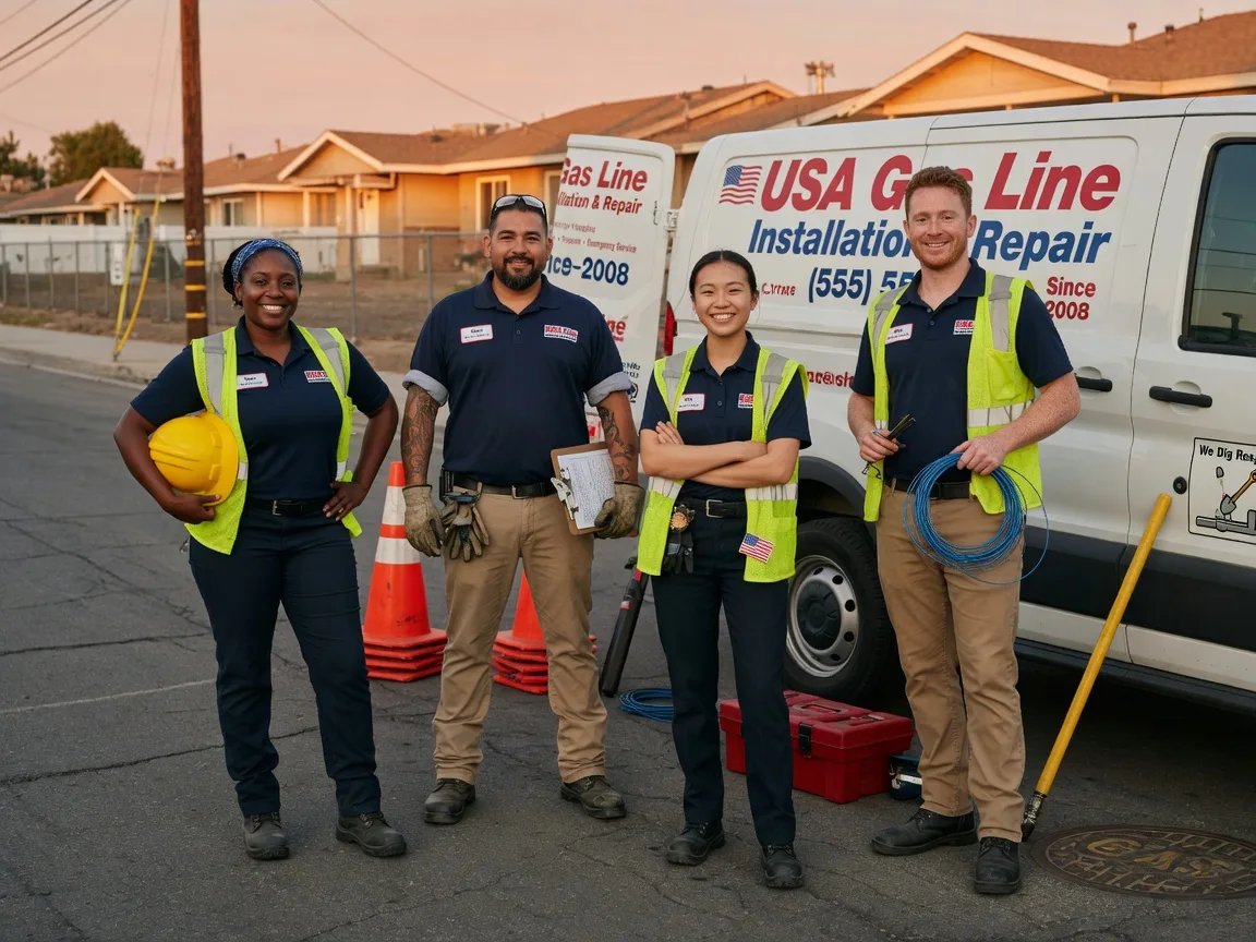 Gas Line Installation company in Warner, SD